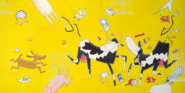 Katharine McEwen Book Cover Cows In The Kitchen Children S Book   Kmc Bookcoveredited 